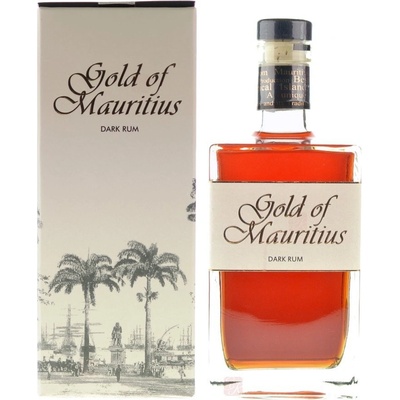 Gold of Mauritius Dark 40% 0,7 l (čistá fľaša)