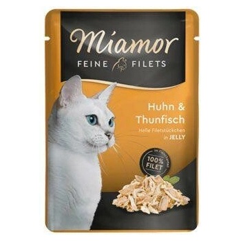 Miamor Cat Filet kuracie tuňák v želé 100 g
