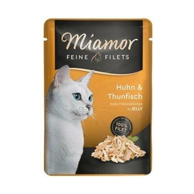 Miamor Cat Filet kuracie tuňák v želé 100 g