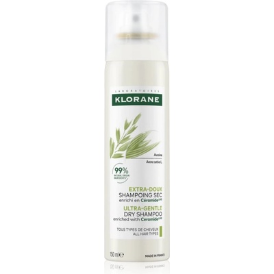 Klorane Oat нежен сух шампоан с церамиди 150ml