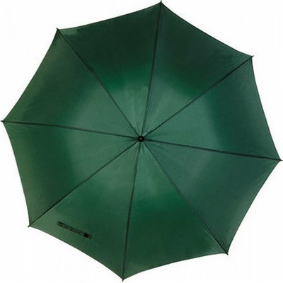 L-merch větruodolný sklolaminátový deštník s měkkou rukojetí zelená tmavá