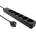 MicroConnect Danish Power Strip 6-way Black 7m cable
