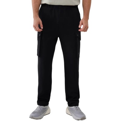 4F-TROUSERS CAS-WSS25TTROM0990-20S-DEEP BLACK černá