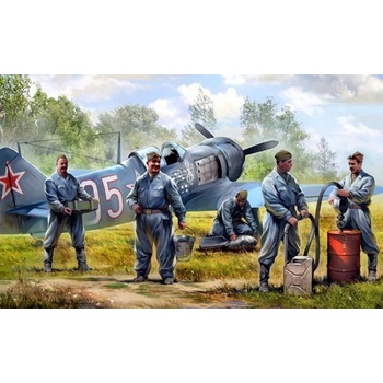 Wargames 6187 Soviet airforce ground crew 1:72