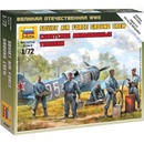 Wargames 6187 Soviet airforce ground crew 1:72
