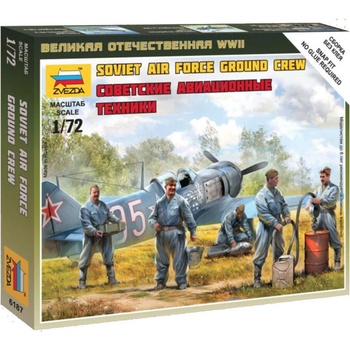 Wargames 6187 Soviet airforce ground crew 1:72