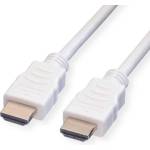 Roline Кабел Roline 11.99. 5706, от HDMI(м) към HDMI(м), 7.5m, бял (11.99.5706)