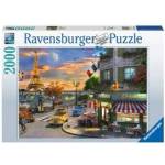 Ravensburger Puzzle 2000 Sunset in Paris