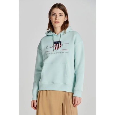Gant Rel Archive Shield Hoodie modrá