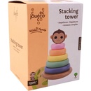 Dřevěné hračky Jouéco the Wildies Family stohovací věž Monkey