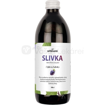 Nefdesanté Slivka šťava 500 ml