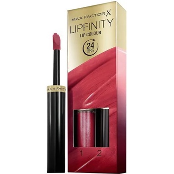 MAX Factor Lipfinity Lipstick - Дълготрайно червило с двустепенна система на нанасяне