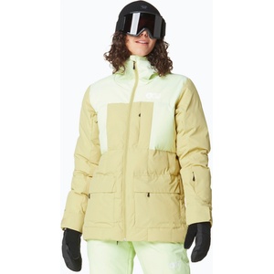 Picture Дамско ски яке Picture Face It lime / cream коноп
