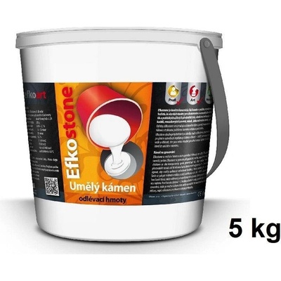 EFKOSTONE - tvrdá odlévací hmota 5 kg – Hledejceny.cz