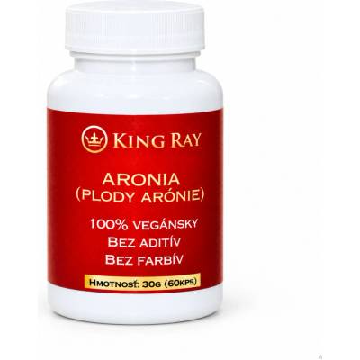 Kingray ARÓNIA plody arónie 60 kapsúl