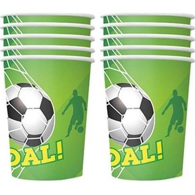 Cakesicq Papierové poháre futbal