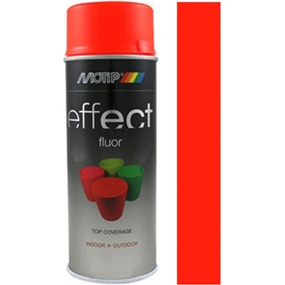 Motip Fluór signálna červeno-oranžová farba v spreji 400ml