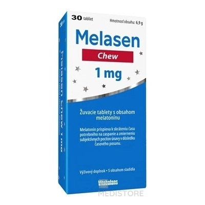 Vitabalans Oy Melasen Chew 1 mg 30 tabliet