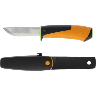 Nůž FISKARS HARDWARE pro náročnou práci+pouzdro 22 cm 1023619 10073