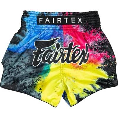 Fairtex trenky na Thajský box BS1938 Black Acid Jazz