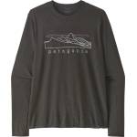 Patagonia M's L/S Cap Cool Daily Shirt - Stratapeaks Размер: L / Цвят: черен