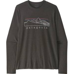 Patagonia M's L/S Cap Cool Daily Shirt - Stratapeaks Размер: L / Цвят: черен