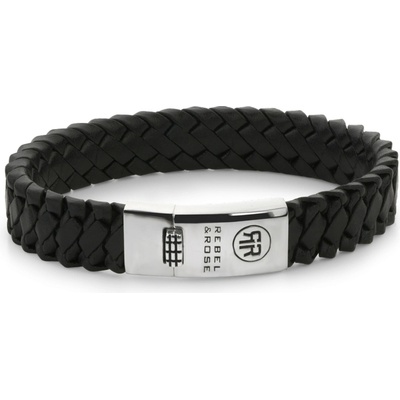 Rebel & Rose Braided Apollo Black RR-L0181-S-L+