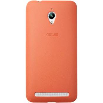 ASUS Калъф за Asus ZenFone Go, страничен протектор с гръб, поликарбонатов, Asus Bumper ZC500TG, оранжев