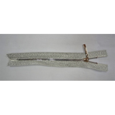 Zips ozdobný kostenný 18mm