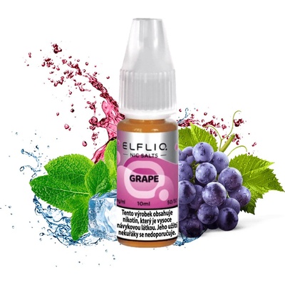 ELF LIQ GRAPE 10 ml 10 mg – Zboží Dáma