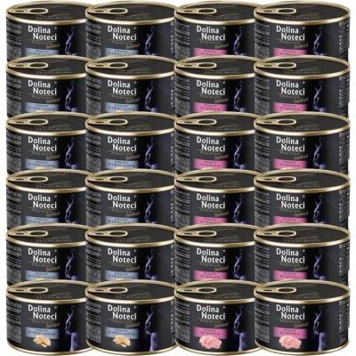 Dolina Noteci Premium Sterilised за котки, МИКС ОТ ВКУСОВЕ, 24x185 г