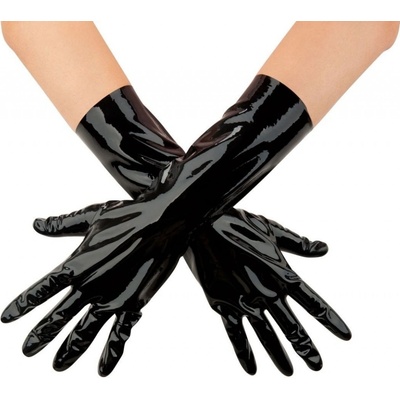 Latexové rukavice Prowler Red čierne L, čierne gumené rukavice