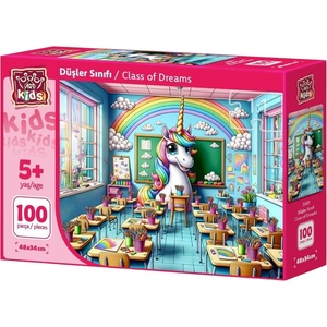 Art Puzzle Детски пъзел Art Puzzle от 100 части - Клас-мечта (35411) - baby
