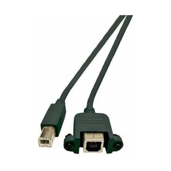 MicroConnect USB2.0 Extension B-B M-F 1.8 m Panel type