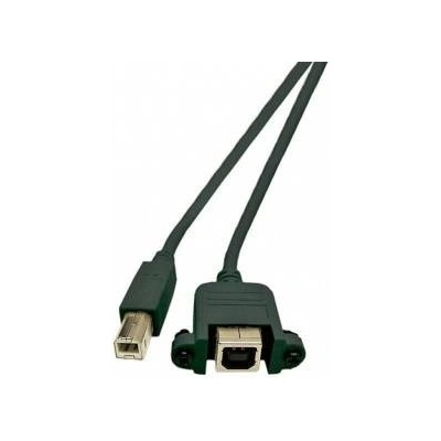 MicroConnect USB2.0 Extension B-B M-F 1.8 m Panel type