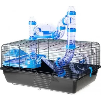 Image 1 of DUVO Jerry панорама - клетка за гризачи - оборудвана, размер 58 х 38 х 45 см, Белгия - 493/234