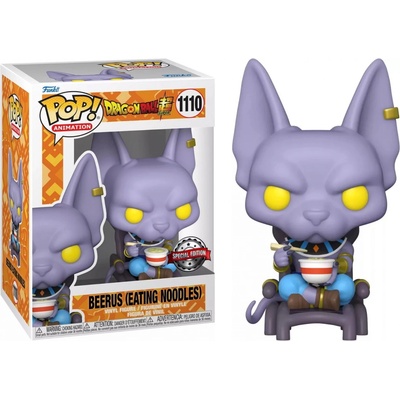 Funko Pop! 1110 Dragon Ball Super Beerus Eating Noodles – Zboží Dáma