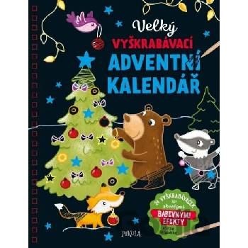Vyškrabávací obrázky Velký vyškrabávací adventní kalendář