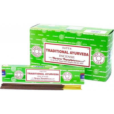 Shrinivas Satya vonné tyčinky Tradiční Ayurveda 15 g – Zboží Mobilmania