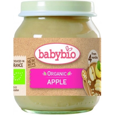 Babybio Плодово пюре Ябълки 130г