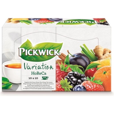 Pickwick čaj černý HoReCa variace 50 x 2 g 40 x 1,5 g 10 x 2,5 g 100 ks