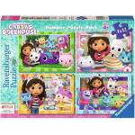 Ravensburger - Puzzle 4x42 Gabby's Dollhouse - 40 - 99 piese
