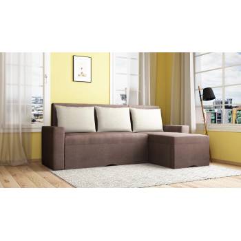 Image 1 of DST Ъглов диван Lorenco-dst, кафяво