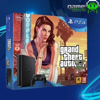 Sony PlayStation 4 Slim 500GB (PS4 Slim 500GB) + Grand Theft Auto V