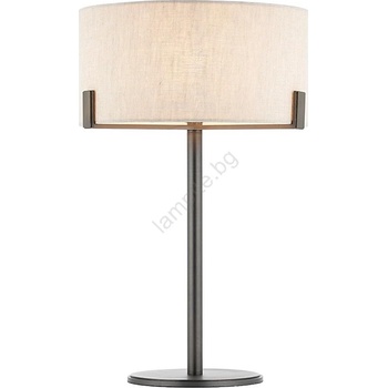 Endon Lighting 72631 - Настолна лампа HAYFIELD 1xE27/40W/230V бронзова/сива (EN0180)