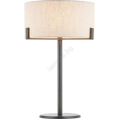 Endon Lighting 72631 - Настолна лампа HAYFIELD 1xE27/40W/230V бронзова/сива (EN0180)