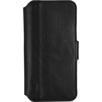 Krusell Калъф Krusell - Leather Phone Wallet, iPhone 14 Plus, черен (7394090626671)