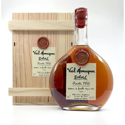 Armagnac Delord Millésimés ročník 2011 40% 0,7 l (kazeta)