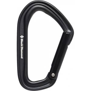 Black Diamond Карабинер с щифт Black diamond Hotforge Straight Gate Snapgate carabiner - Black - размер One Size (321-0227-0111)