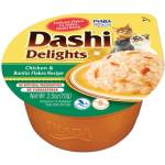 Inaba Foods Dashi Delights котешка Кура с флейки от bonito 70 г купа